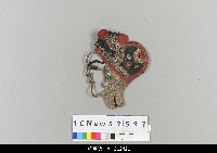 藏品(中國湖北皮影戲偶頭-生)的圖片